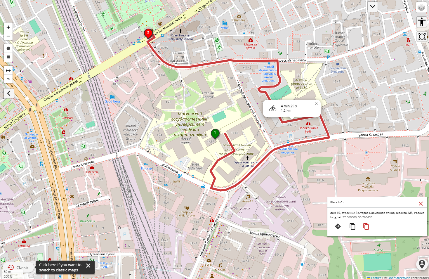 OpenRouteService