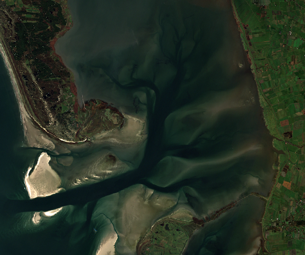 снимок Sentinel-2 в натуральных цветах на заданную территорию